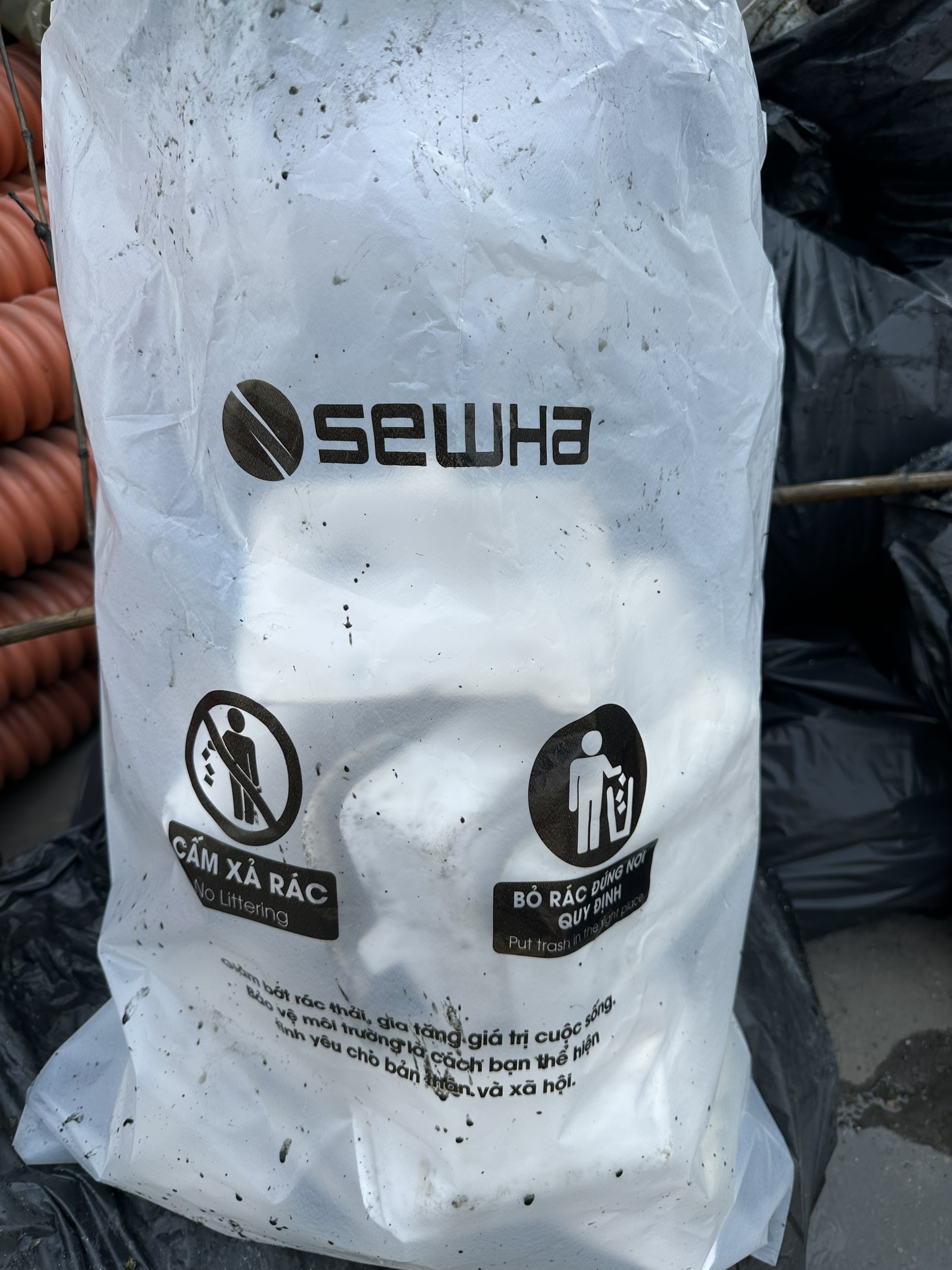 Sewha Vina는 SGX Group을 위해 쓰레기 봉투를 기부했습니다- 지속가능경영 활동 ESG 2024