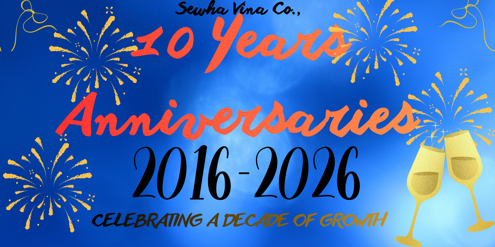 10 Years Anniversaries